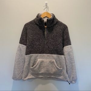 Fuzzy Sherpa Quarter Zip